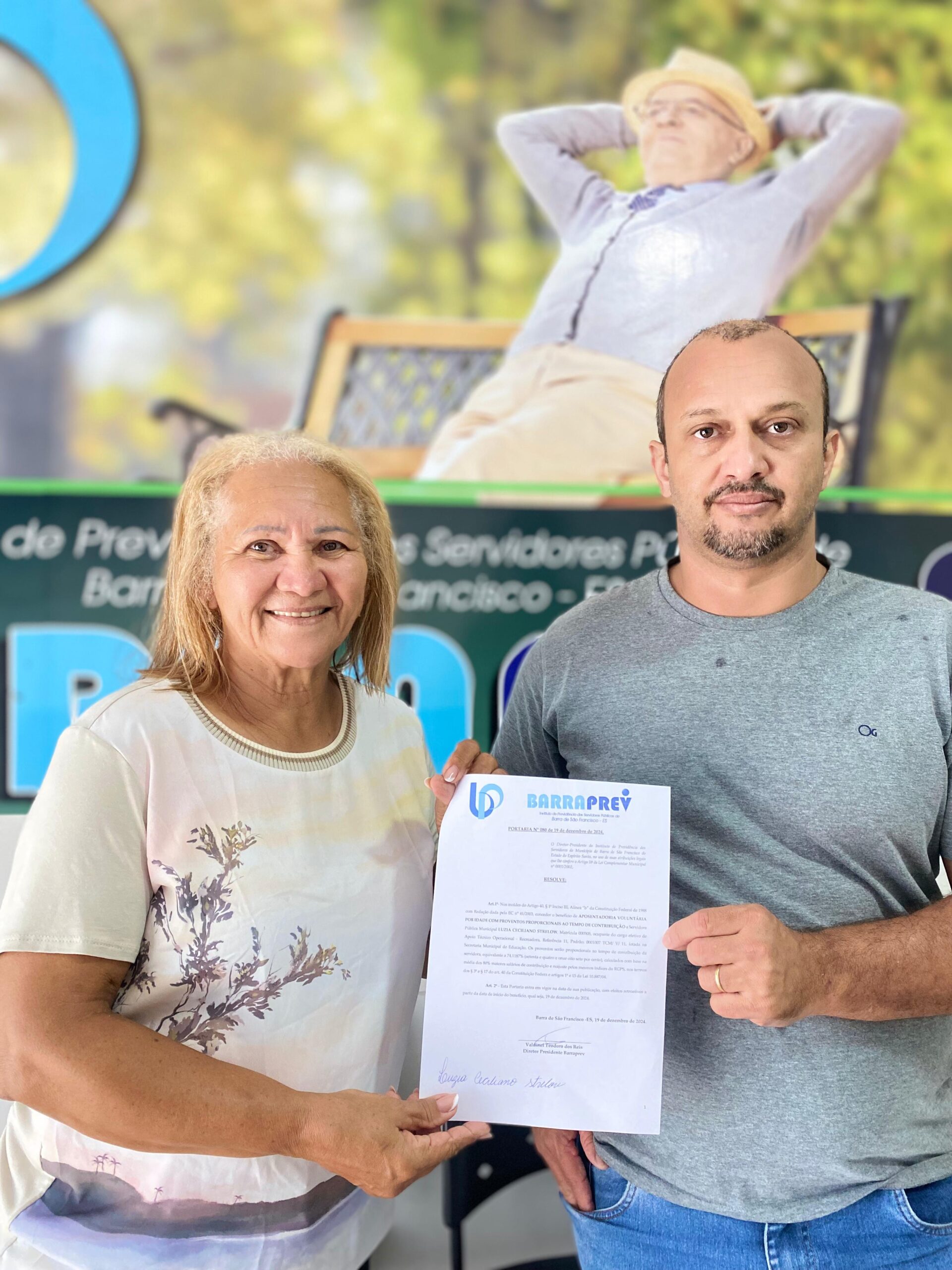 Concessão da Aposentadoria da Servidora Luzia Ceciliano Strelow