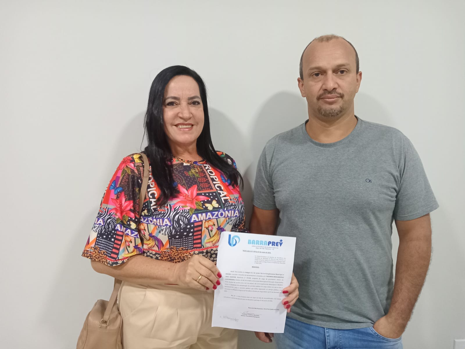Concessão da Aposentadoria da Servidora Delmita Bernardino dos Santos