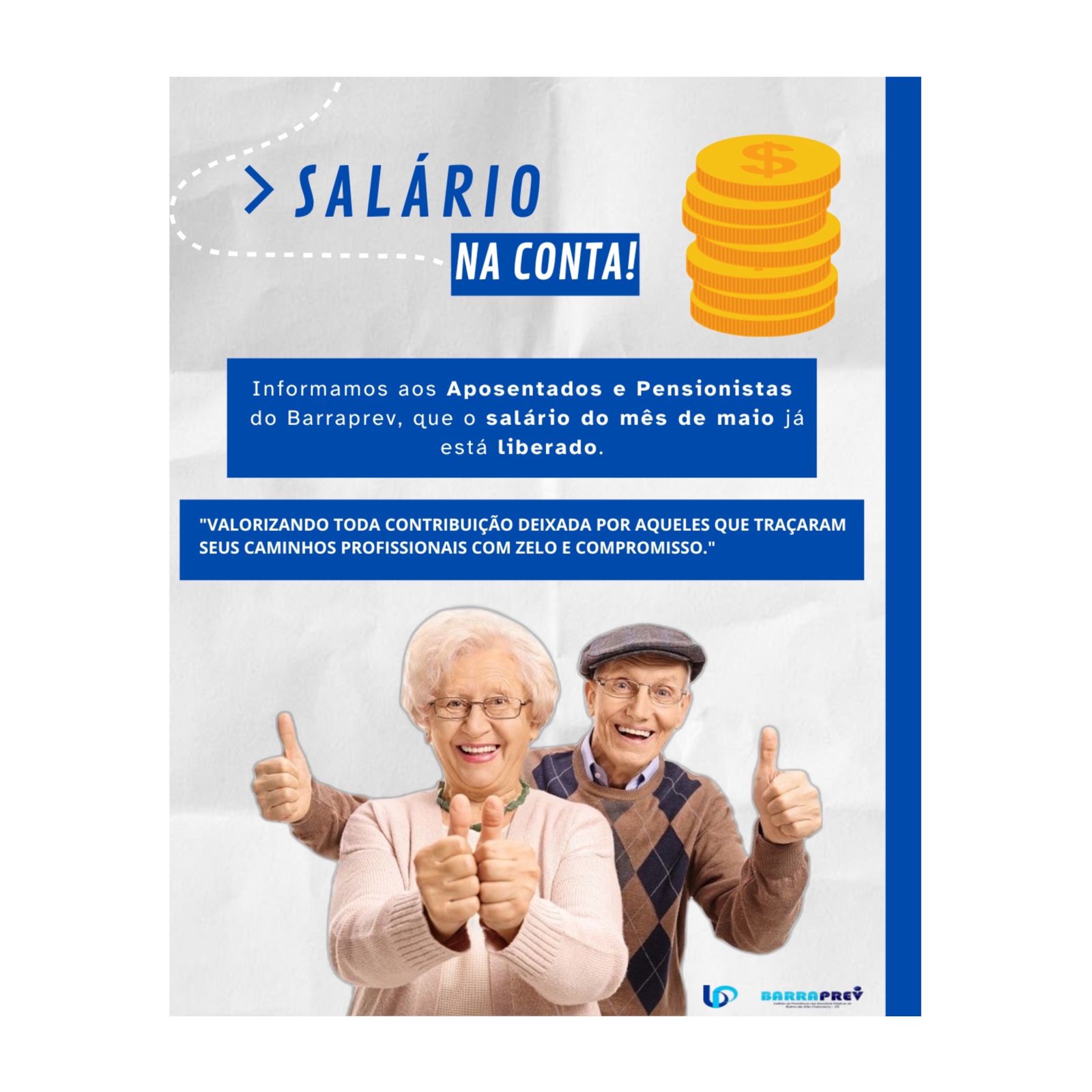 TÁ NA CONTA! Pagamento de Maio/2025 Efetivado